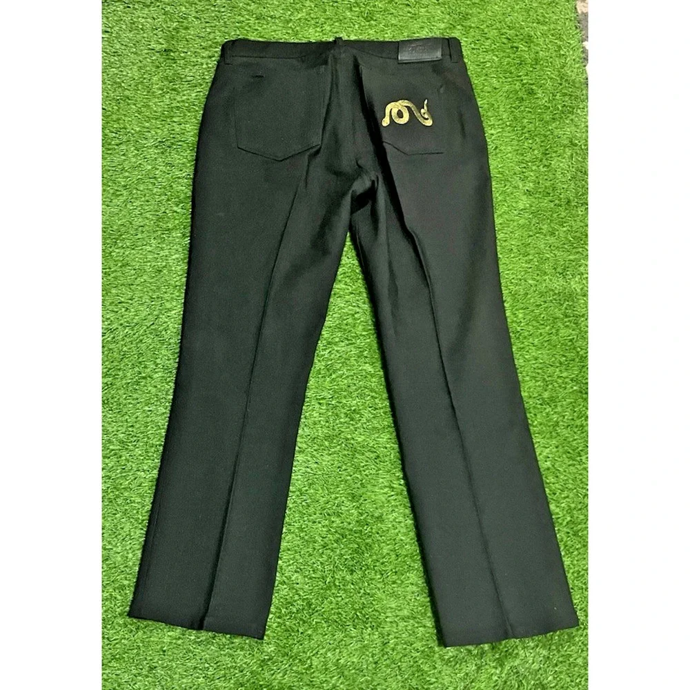 Lauren Ralph Lauren Jeans LRL Womens Snake Serpent On Back Black Sparkle 10 - Picture 3 of 14